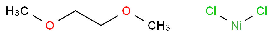 1,2-dimethoxyethane; dichloronickel_分子结构_CAS_29046-78-4