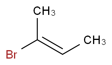 (2E)-2-bromobut-2-ene_分子结构_CAS_13294-71-8