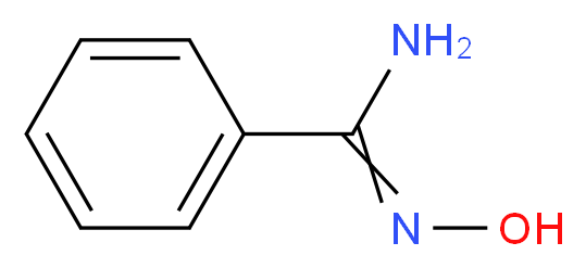 N'-hydroxybenzenecarboximidamide_分子结构_CAS_613-92-3