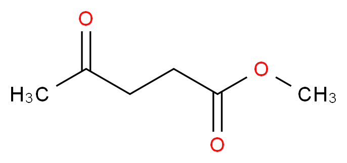 methyl 4-oxopentanoate_分子结构_CAS_624-45-3