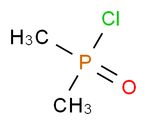 二甲基膦酰氯_分子结构_CAS_1111-92-8)