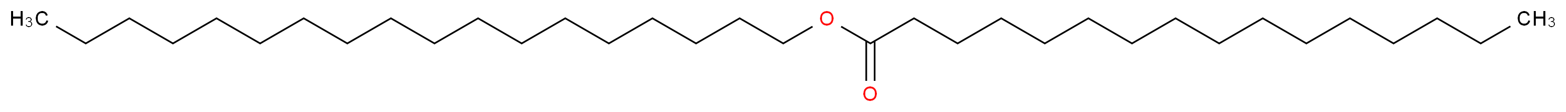 Stearyl palmitate_分子结构_CAS_2598-99-4)