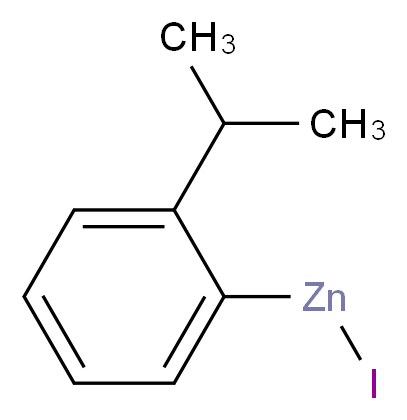 iodo[2-(propan-2-yl)phenyl]zinc_分子结构_CAS_308796-17-0