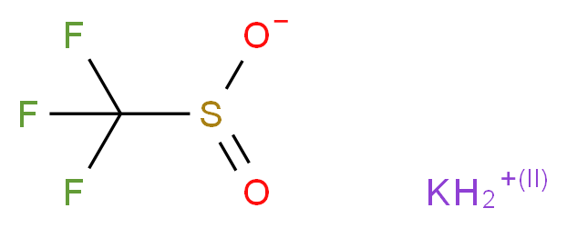 Potassium trifluoromethanesulphinate_分子结构_CAS_41804-89-1)