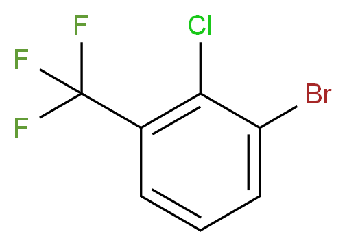 3-Bromo-2-chlorobenzotrifluoride 98%_分子结构_CAS_56131-47-6)