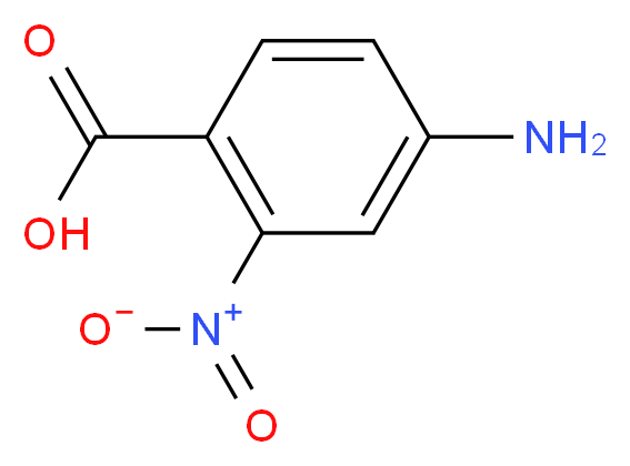 4-Amino-2-nitrobenzoic acid_分子结构_CAS_610-36-6)