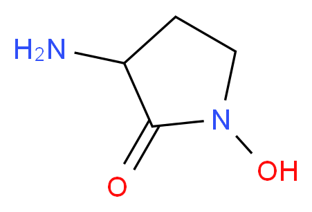 3-AMINO-1-HYDROXY-PYRROLIDIN-2-ONE_分子结构_CAS_1003-51-6)