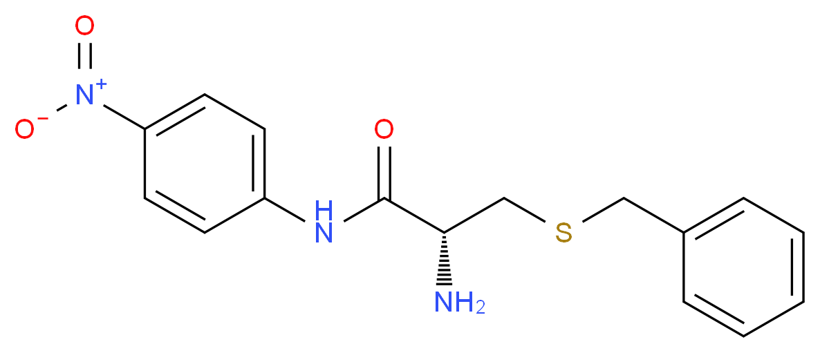 S-苄基-L-半胱氨酸对硝基苯胺_分子结构_CAS_7436-62-6)