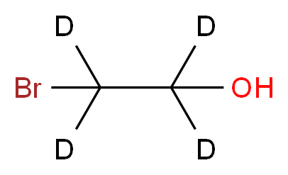 2-溴乙醇-1,1,2,2-d4_分子结构_CAS_81764-55-8)