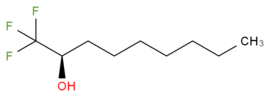 (2R)-1,1,1-trifluorononan-2-ol_分子结构_CAS_147991-84-2