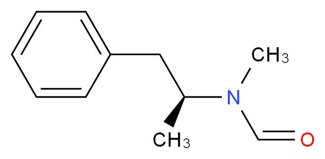 (S)-N-Formyl Methamphetamine_分子结构_CAS_26343-75-9)