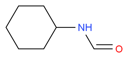 Cyclohexylformamide_分子结构_CAS_)