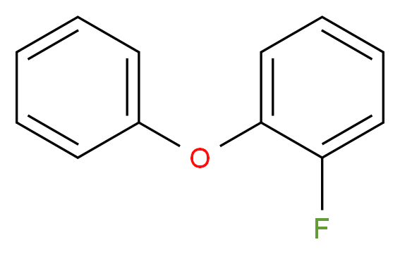 1-fluoro-2-phenoxybenzene_分子结构_CAS_124330-20-7