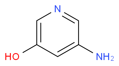 5-Aminopyridin-3-ol_分子结构_CAS_600103)