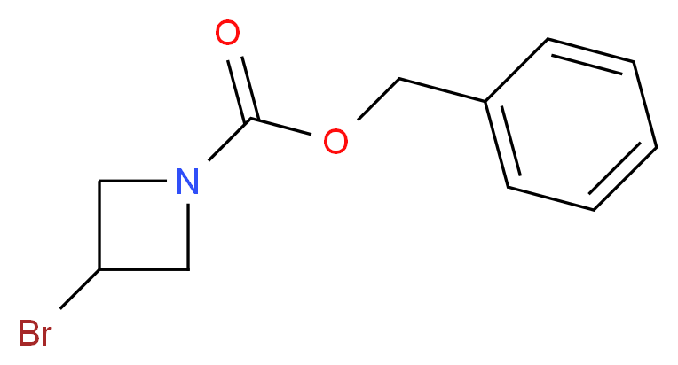 benzyl 3-bromoazetidine-1-carboxylate_分子结构_CAS_939759-25-8