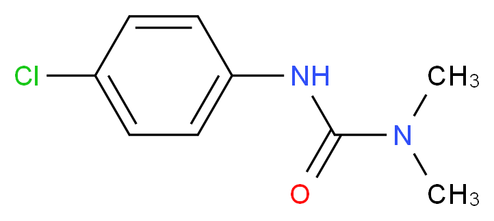 CAS_150-68-5 分子结构