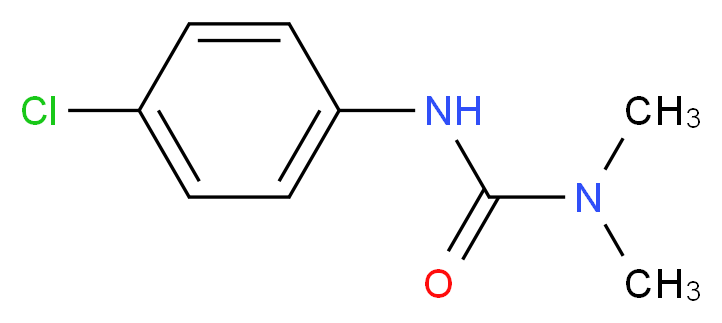 灭草隆_分子结构_CAS_150-68-5)