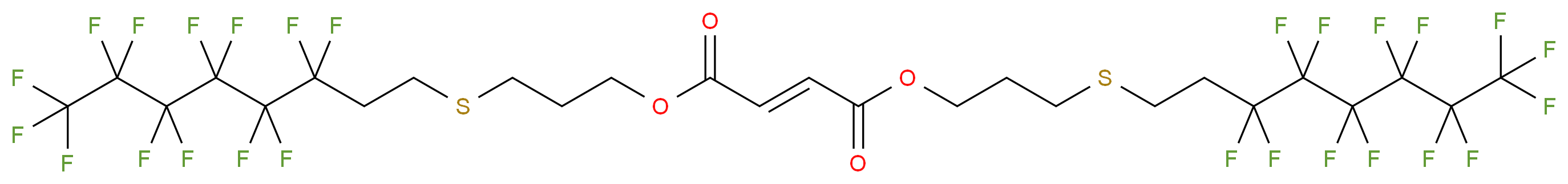 Bis[3-(1H,1H,2H,2H-perfluorooctylthio)propyl]fumarate_分子结构_CAS_56927-83-4)