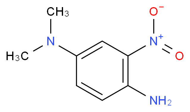 N1,N1-DiMethyl-3-nitrobenzene-1,4-diaMine_分子结构_CAS_16293-12-2)