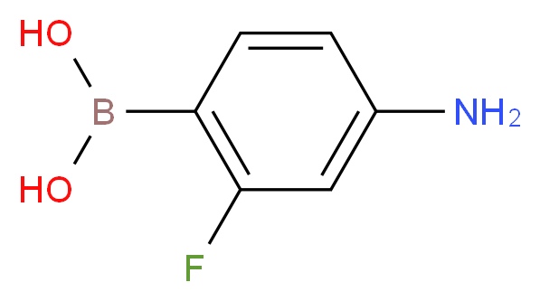 (4-amino-2-fluorophenyl)boronic acid_分子结构_CAS_921211-27-0
