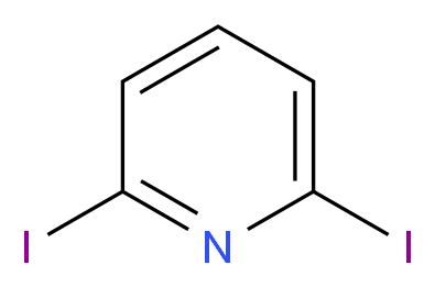 2,6-diiodopyridine_分子结构_CAS_53710-17-1
