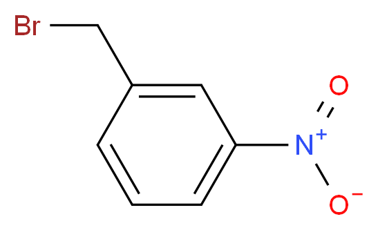 1-(bromomethyl)-3-nitrobenzene_分子结构_CAS_3958-57-4