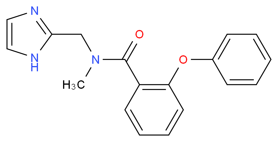 N-(1H-imidazol-2-ylmethyl)-N-methyl-2-phenoxybenzamide_分子结构_CAS_)