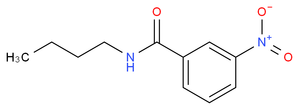 N-Butyl-3-nitrobenzamide_分子结构_CAS_70001-47-7)