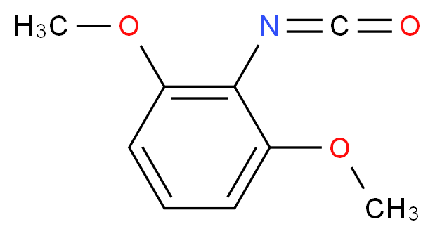 2-isocyanato-1,3-dimethoxybenzene_分子结构_CAS_50528-53-5