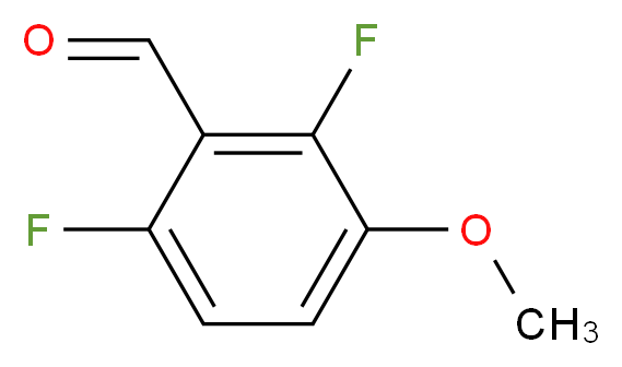 2,6-difluoro-3-methoxybenzaldehyde_分子结构_CAS_149949-30-4