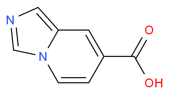 Imidazo[1,5-a]pyridine-7-carboxylic acid_分子结构_CAS_)