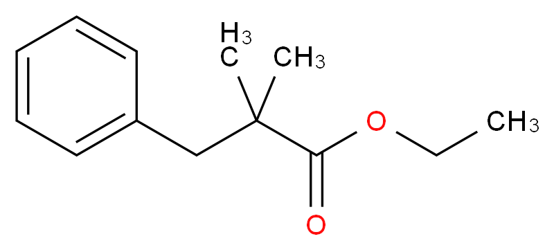 Ethyl 2,2-Dimethyl-3-phenylpropionate_分子结构_CAS_94800-92-7)