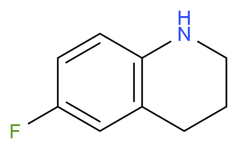 6-Fluoro-1,2,3,4-tetrahydroquinoline_分子结构_CAS_59611-52-8)