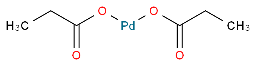 钯(II)丙酸盐_分子结构_CAS_3386-65-0)