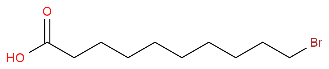 10-溴癸酸_分子结构_CAS_50530-12-6)
