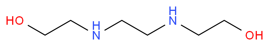 2-({2-[(2-hydroxyethyl)amino]ethyl}amino)ethan-1-ol_分子结构_CAS_4439-20-7