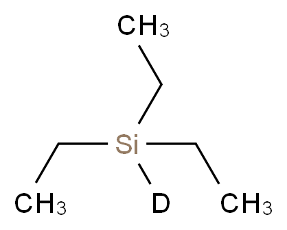 triethyl(<sup>2</sup>H)silane_分子结构_CAS_1631-33-0