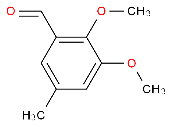 2,3-DIMETHOXY-5-METHYLBENZALDEHYDE_分子结构_CAS_5701-86-0)