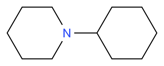 CYCLOHEXYL PIPERIDINE_分子结构_CAS_3319-01-5)