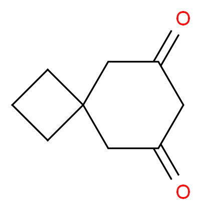 Spiro[3.5]nonane-6,8-dione_分子结构_CAS_221342-48-9)