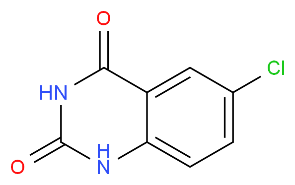 6-Chloroquinazoline-2,4(1H,3H)-dione_分子结构_CAS_1640-60-4)