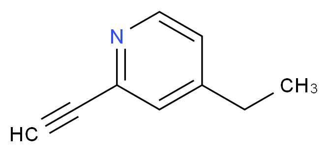 4-ethyl-2-ethynylpyridine_分子结构_CAS_475174-64-2)