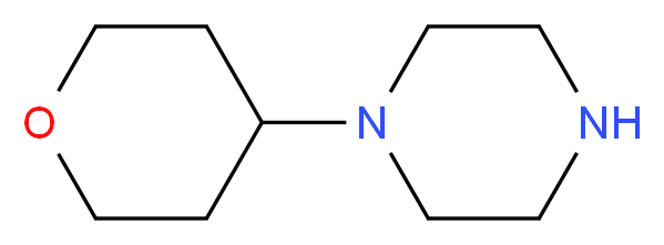 1-(tetrahydro-2H-pyran-4-yl)piperazine_分子结构_CAS_398137-19-4)