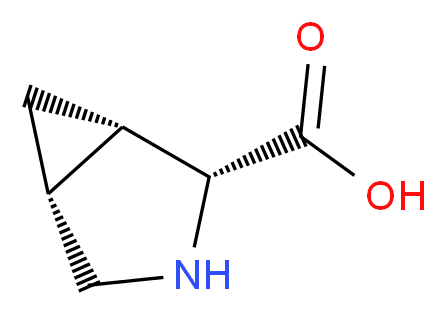 (1S,2R,5R)-3-azabicyclo[3.1.0]hexane-2-carboxylic acid >99%ee_分子结构_CAS_)