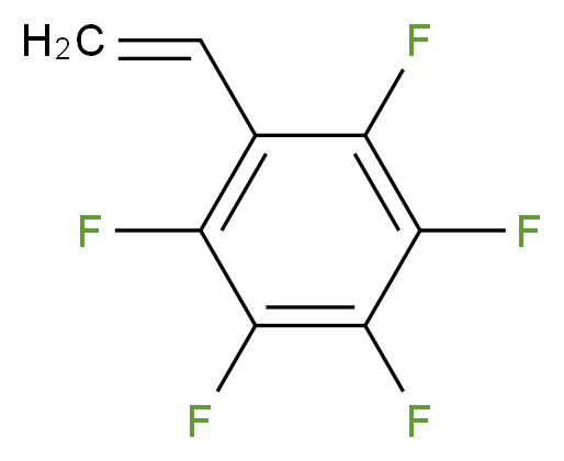 2,3,4,5,6-五氟苯乙烯_分子结构_CAS_653-34-9)