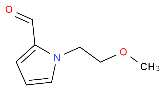1-(2-methoxyethyl)-1H-pyrrole-2-carbaldehyde_分子结构_CAS_573720-38-4)
