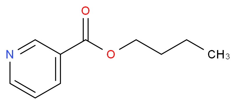 butyl pyridine-3-carboxylate_分子结构_CAS_6938-06-3