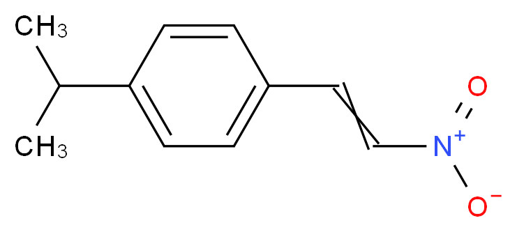 1-isopropyl-4-(2-nitrovinyl)benzene_分子结构_CAS_42139-37-7)