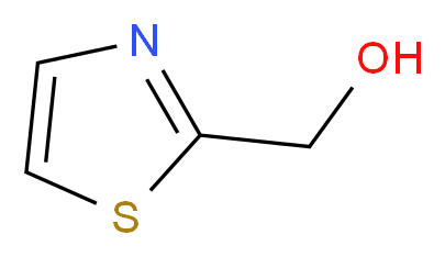 2-(Hydroxymethyl)-1,3-thiazole 97%_分子结构_CAS_14542-12-2)