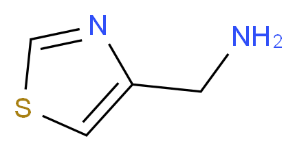 (1,3-thiazol-4-ylmethyl)amine_分子结构_CAS_16188-30-0)